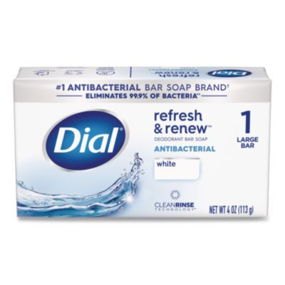 Deodorant Bar Soap, Iconic Dial Soap Scent, 4 Oz, 36/Carton