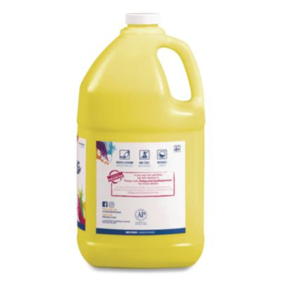 Washable Paint, Yellow, 1 Gal Bottle