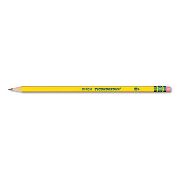 Pencil Value Pack, Hb (#2), Black Lead, Yellow Barrel, 96/Pack