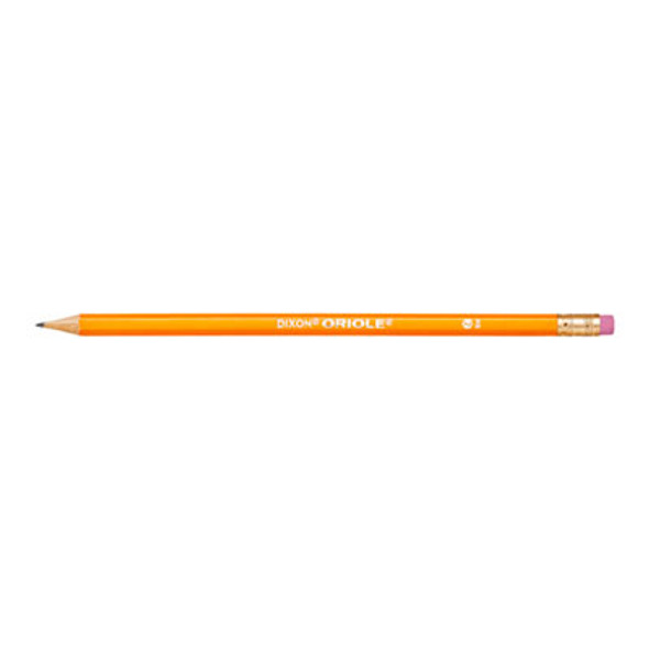 Oriole Presharpened Pencils, Hb (#2), Black Lead, Yellow Barrel, 144/Pack