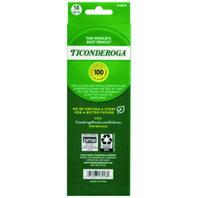 Pre-Sharpened Pencil, 2.2 Mm, Hb (#2), Black Lead, Neon Assorted Barrel Colors, 18/Pack