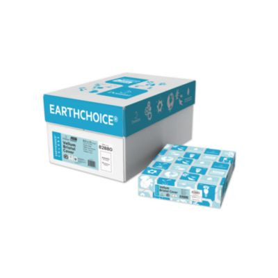 Earthchoice Cover Stock, Vellum Bristol, 96 Bright, 67 Lb Bristol Weight, 8.5 x 11, Bright White, 250/Pack