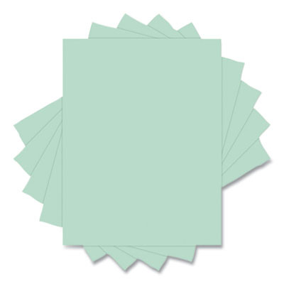 30% Recycled Colored Paper, 20 Lb Bond Weight, 8.5 x 11, Green, 500/Ream