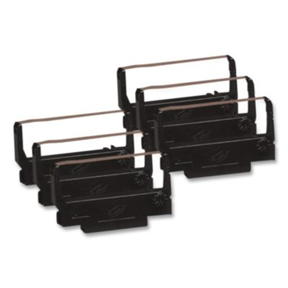 E2117 Compatible Ribbon, Black/Red, 6/Box