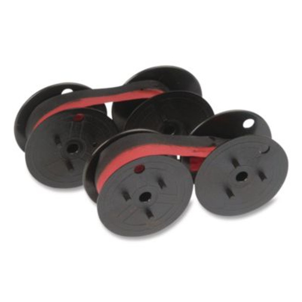 R3027-2 Calculator Ribbon, Black/Red, 2/Pack