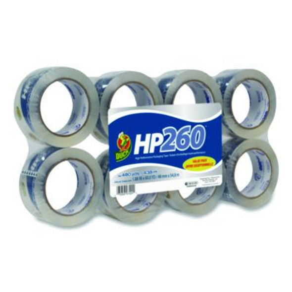 Hp260 Packaging Tape, 3" Core, 1.88" X 60 Yds, Clear, 8/Pack
