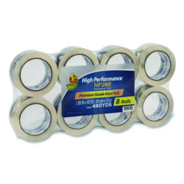 Hp260 Packaging Tape, 3" Core, 1.88" X 60 Yds, Clear, 8/Pack
