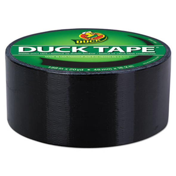 Colored Duct Tape, 3" Core, 1.88" X 20 Yds, Black