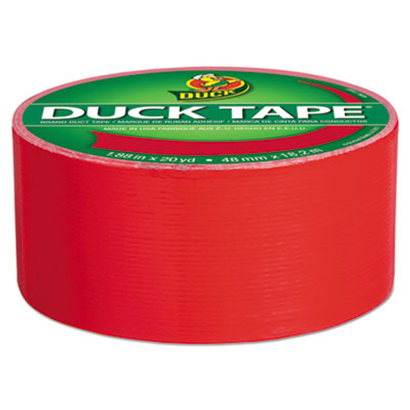 Colored Duct Tape, 3" Core, 1.88" X 20 Yds, Red