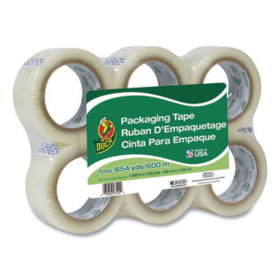 Commercial Grade Packaging Tape, 3" Core, 1.88" X 109 Yds, Clear, 6/Pack
