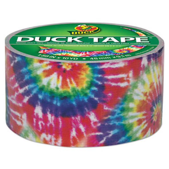 Colored Duct Tape, 3" Core, 1.88" X 10 Yds, Multicolor Love Tie Dye