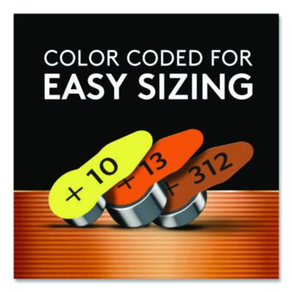 Hearing Aid Battery, #13, 8/Pack