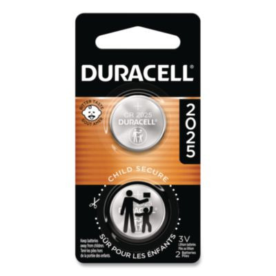Lithium Coin Batteries, 2025, 2/Pack