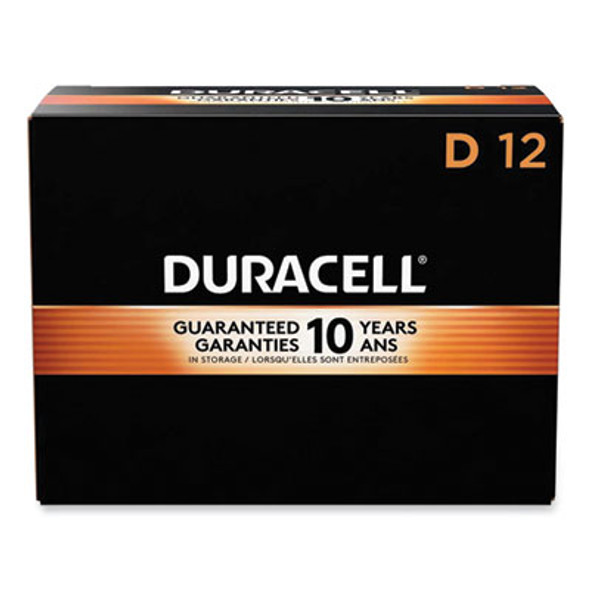 Coppertop Alkaline D Batteries, 12/Box