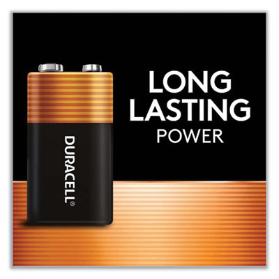 Coppertop Alkaline 9v Batteries, 72/Carton