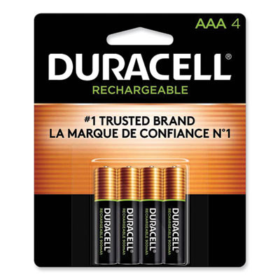 Rechargeable Staycharged Nimh Batteries, Aaa, 4/Pack