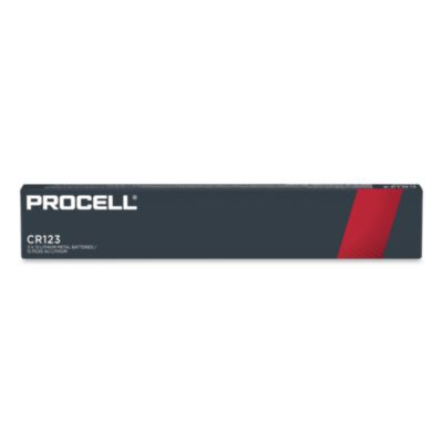 Professional Lithium Batteries, Cr123, For Camera, 3 V, 12/Box
