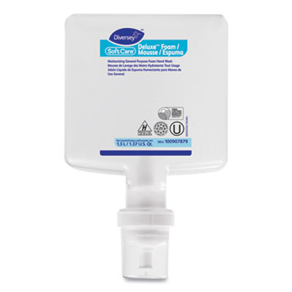 Soft Care Deluxe Foam Hand Soap Refill For Intellicare Dispensers, Lemon Tea Scent, 1.3 L, 6/Carton