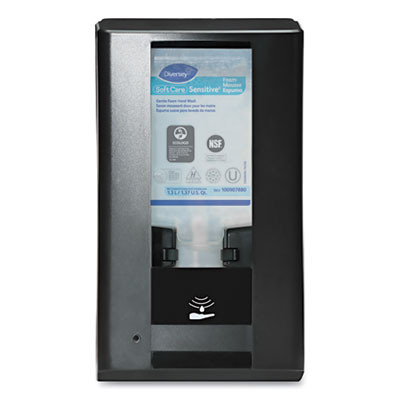 Intellicare Hybrid Dispenser For Soap/Sanitizer, 1,200 Ml/1,300 Ml, 13.38 X 13.39 X 12.24, Black