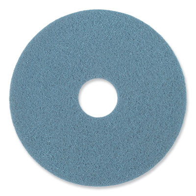 Twister Floor Pad, 20" Diameter, Blue, 2/Carton