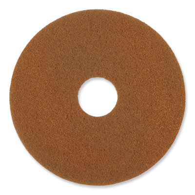 Twister Floor Pad, 20" Diameter, Orange, 2/Carton