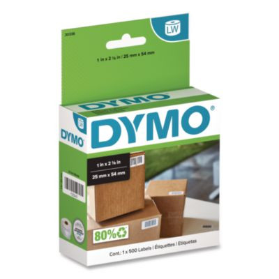 Labelwriter Multipurpose Labels, 1" X 2.12", White, 500 Labels/Roll