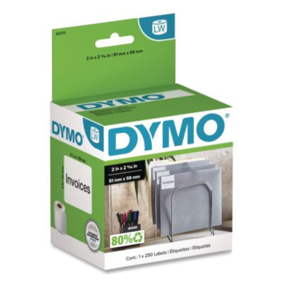 Labelwriter Multipurpose Labels, 2" X 2.31", White, 250 Labels/Roll