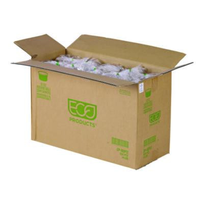 Round Deli Containers, 12 Oz, 4.63" Diameter x 2.13" h, Clear, Plastic, 500/Carton