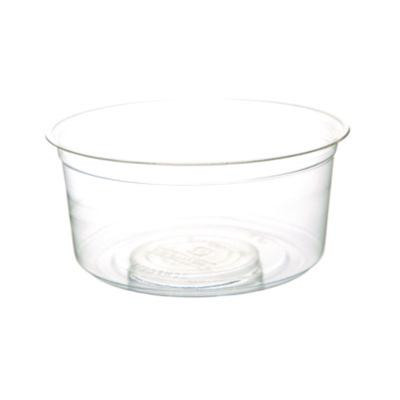 Round Deli Containers, 12 Oz, 4.63" Diameter x 2.13" h, Clear, Plastic, 500/Carton