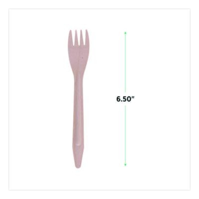 Wood Cutlery, General Purpose Fork, Natural, 500/Carton