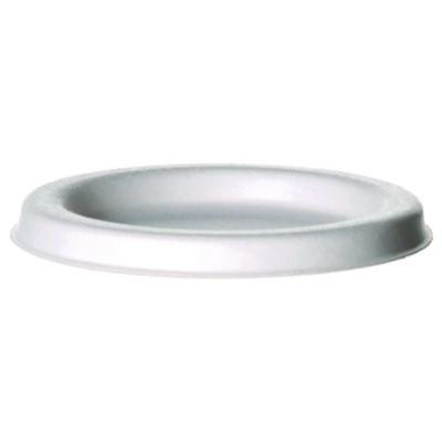 Vanguard Sugarcane Portion Cup Lid, Fits 4 Oz Portion Cups, White, 1,800/Carton