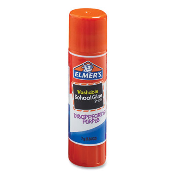 Disappearing Purple School Glue Stick, 0.24 Oz, Dries Clear, 30/Box