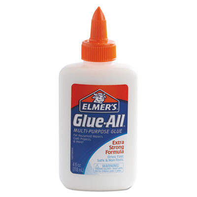 Glue-All White Glue, 4 Oz, Dries Clear