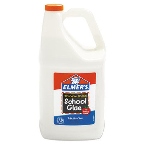 Washable School Glue, 1 Gal, Dries Clear