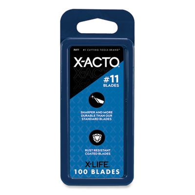 No. 11 Bulk Pack Blades For X-Acto Knives, 100/Box