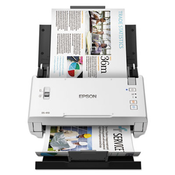 Ds-410 Document Scanner, 600 Dpi Optical Resolution, 50-Sheet Duplex Auto Document Feeder