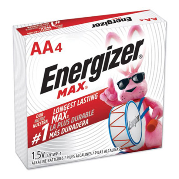 Max Aa Alkaline Batteries 1.5 V, 4/Pack