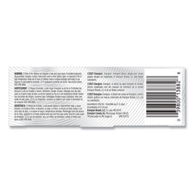 Industrial Lithium Cr123 Photo Battery, 3 V, 12/Pack