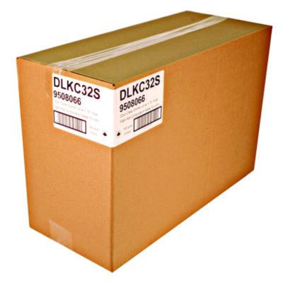 Kal-Clear/Nexclear Drink Cup Lids, Squat Dome Lid With 1.75" Hole, Fits 32 Oz Cold Cups, Plastic, Clear, 500/Carton