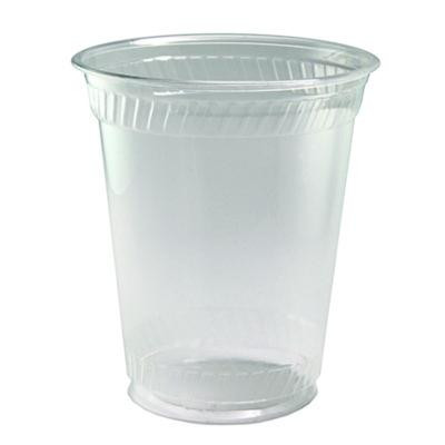 Kal-Clear Pet Cold Drink Cups, 10 Oz, Plastic, Clear, 50/Bag, 20 Bags/Carton