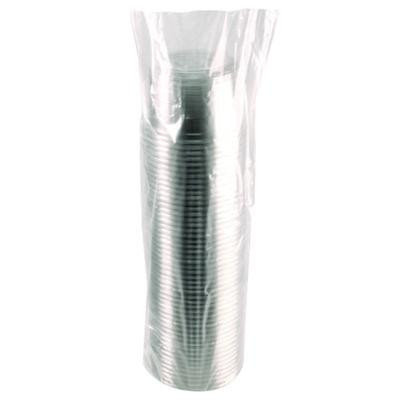 Recycleware Round Deli Container, 16 Oz, 4.6" Diameter x 3" h, Clear, Plastic, 500/Carton