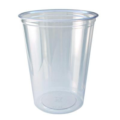 Recycleware Round Deli Container, 32 Oz, 4.6" Diameter x 5.8" h, Clear, Plastic, 500/Carton