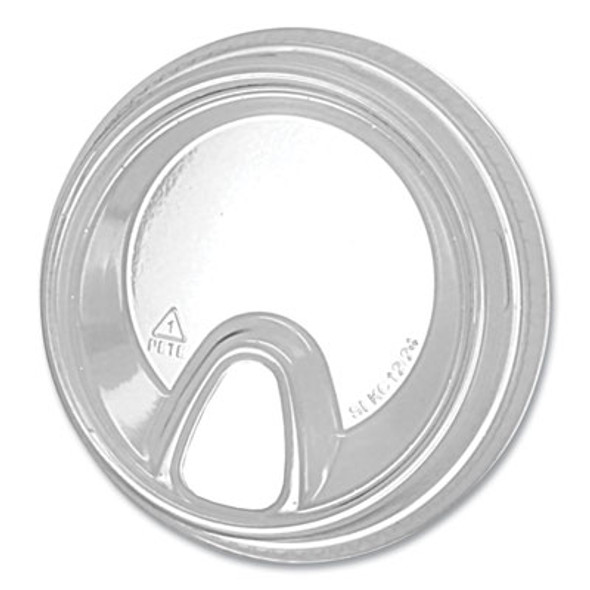 Greenware Cold Drink Lids, Sip Lid, Fits 12 Oz To 24 Oz Cold Cups, Plastic, Clear, 1,000/Carton