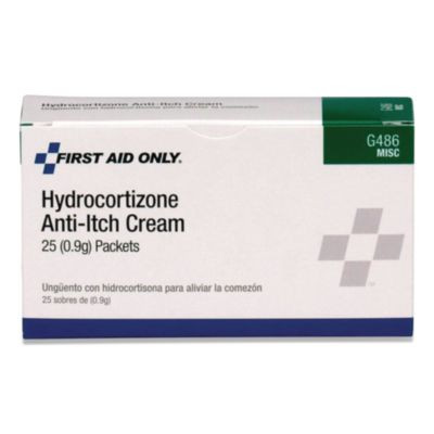 Hydrocortisone Anti-Itch Cream, 0.03 Oz Packet, 25/Box