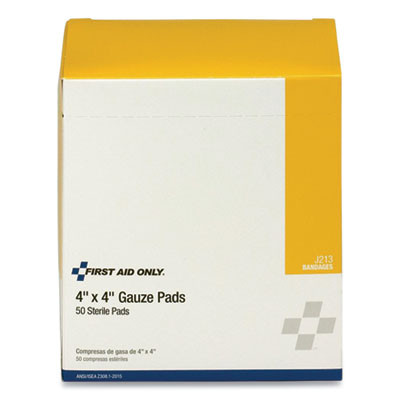 Sterile Gauze Pads, 4 X 4, 50/Box