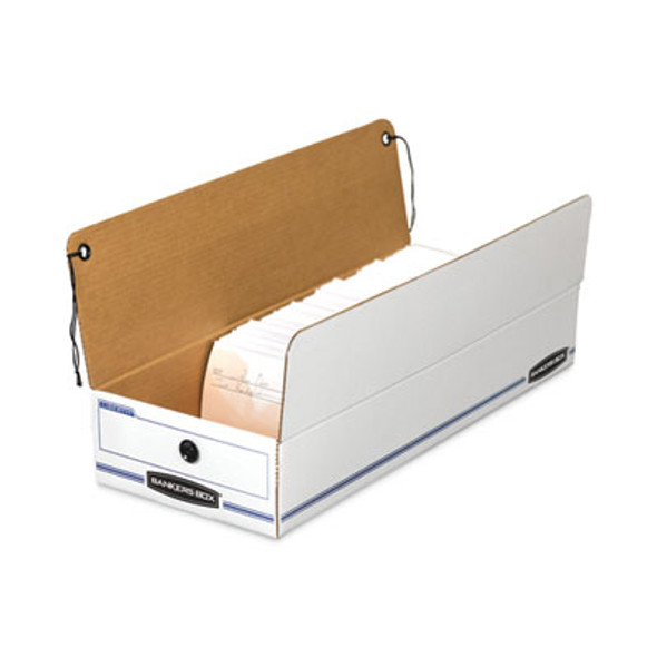 Liberty Check And Form Boxes, 9.25" X 23.75" X 4.25", White/Blue, 12/Carton