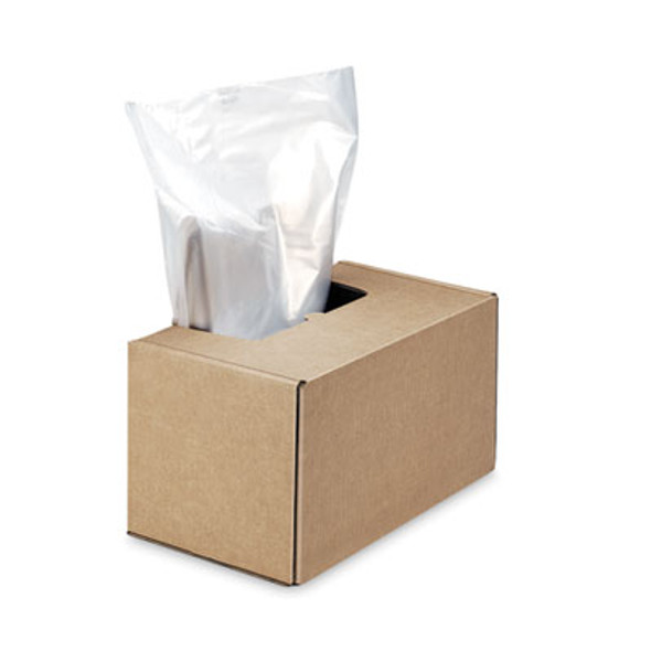 Shredder Waste Bags, 50 Gal Capacity, 50/Carton