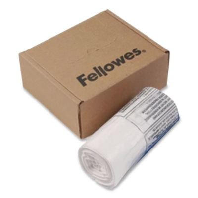 Shredder Waste Bags, 6-7 Gal Capacity, 100/Carton