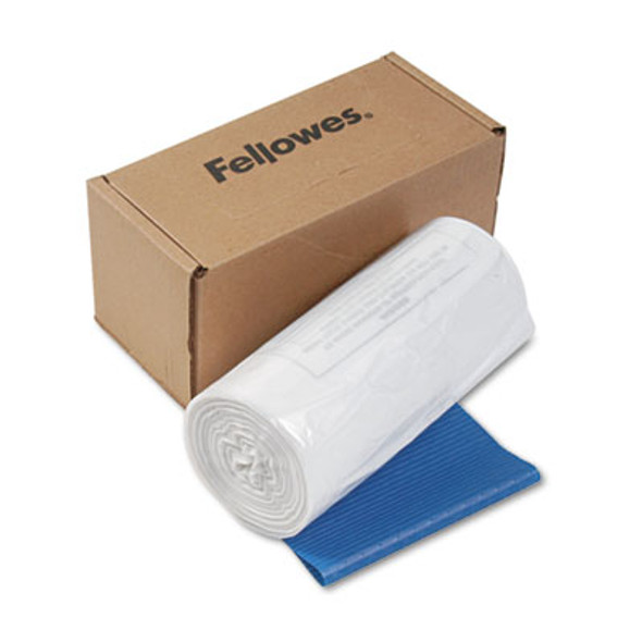 Shredder Waste Bags, 14-20 Gal Capacity, 50/Carton