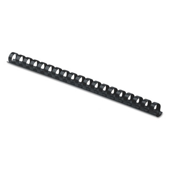 Plastic Comb Bindings For 11 x 8.5 Documents, 19 Rings, 0.38" (55-Sheet) Capacity, Navy Blue, 100/Pack